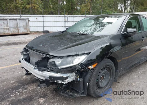 2020 Honda Civic Lx из США, поврежденный, VIN 2HGFC2F68LH601182